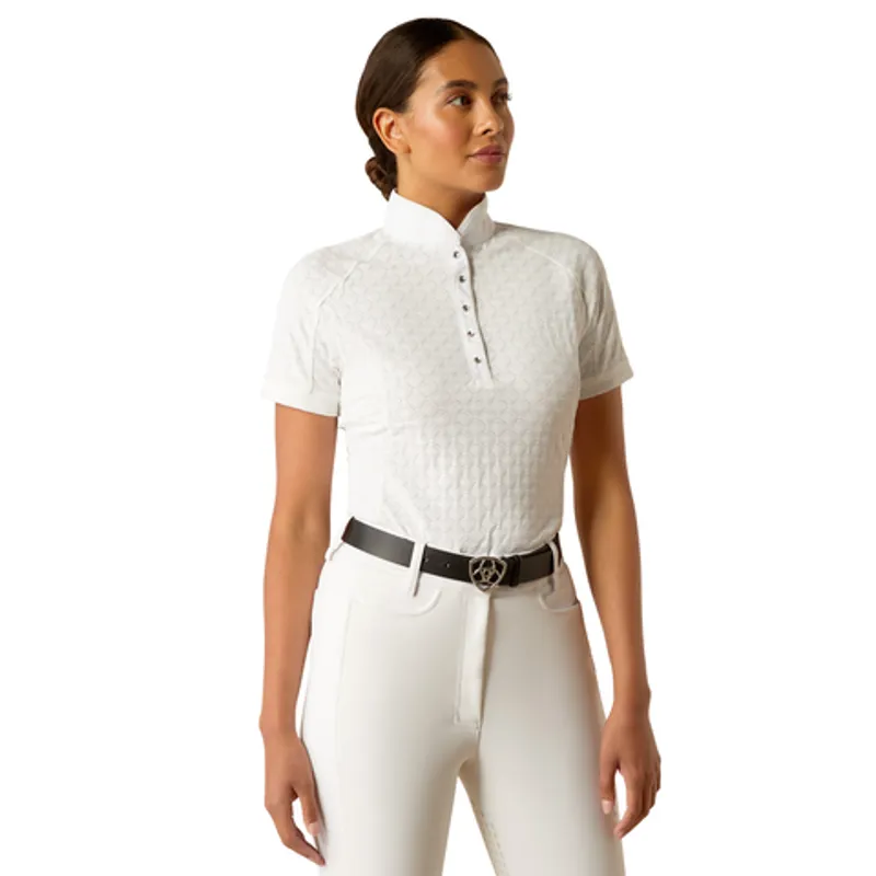 Ariat Womens Showstopper X Show Shirt - White