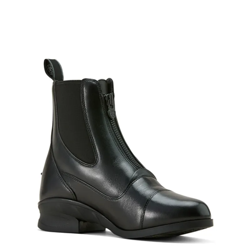 Ariat Womens Heritage Zip Paddock Boot - Black-6