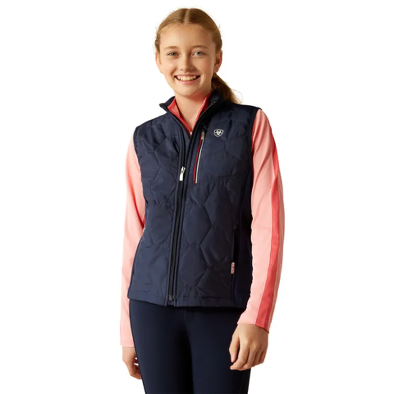 Ariat Youth Fusion Insulated Vest - Navy