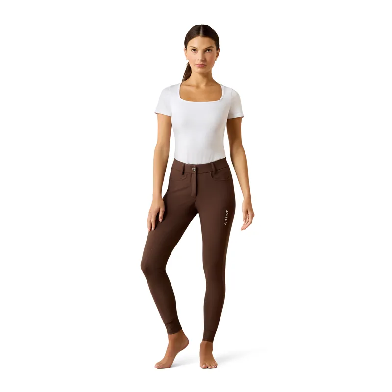Ariat Womens Tri Factor NT Full Seat Breech - Pommel Brown-4