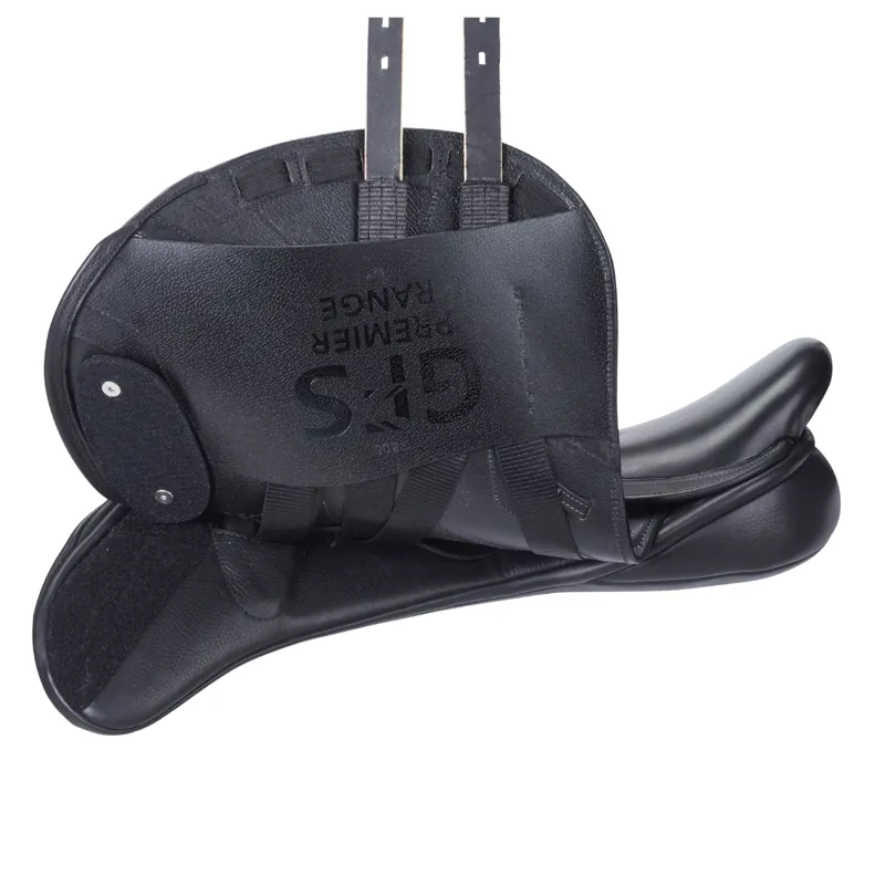 GFS Premier Event Monoflap Saddle Semi Deep Seat - Black-2