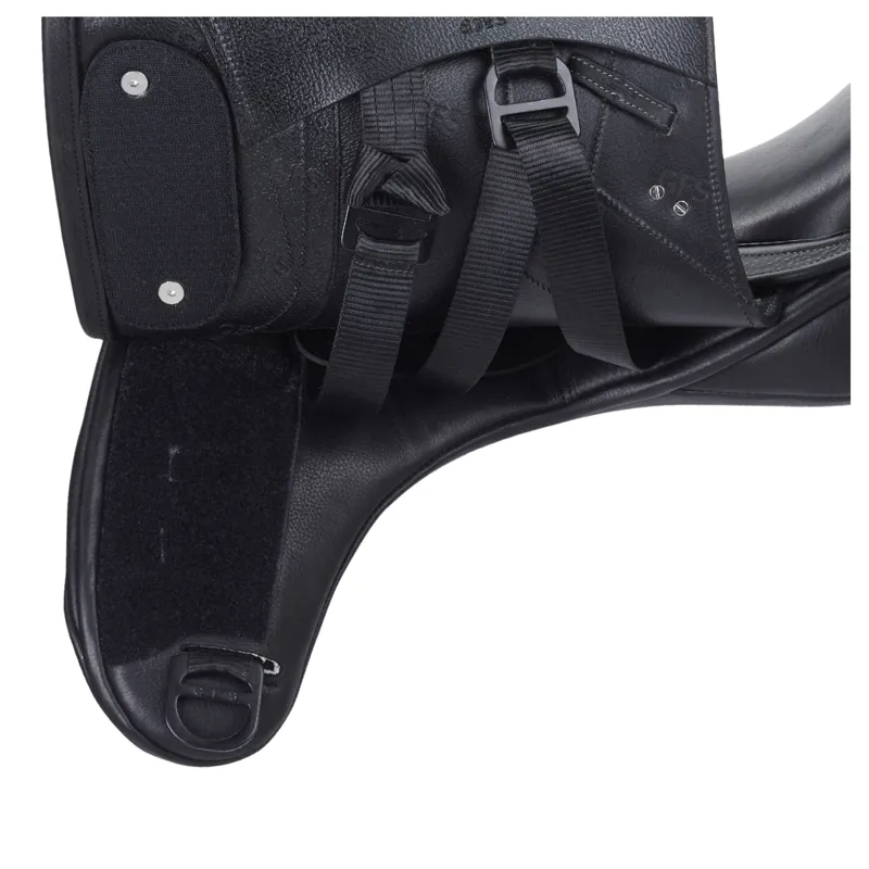 GFS Premier Dressage Saddle Deep Seat - Black-4