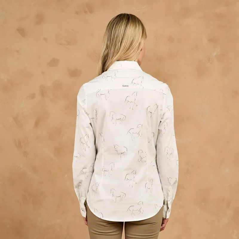 Toggi Sigrid Printed Shirt - White-2