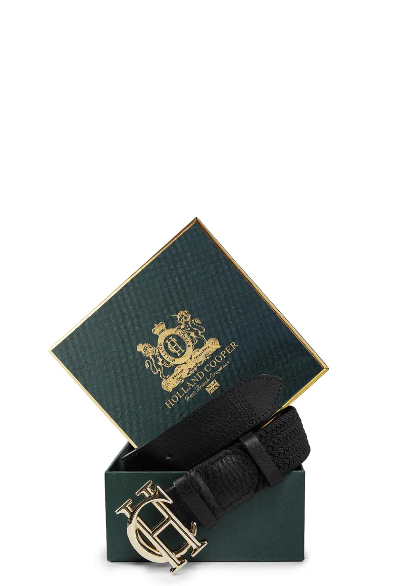 Holland Cooper Heritage Belt - Black