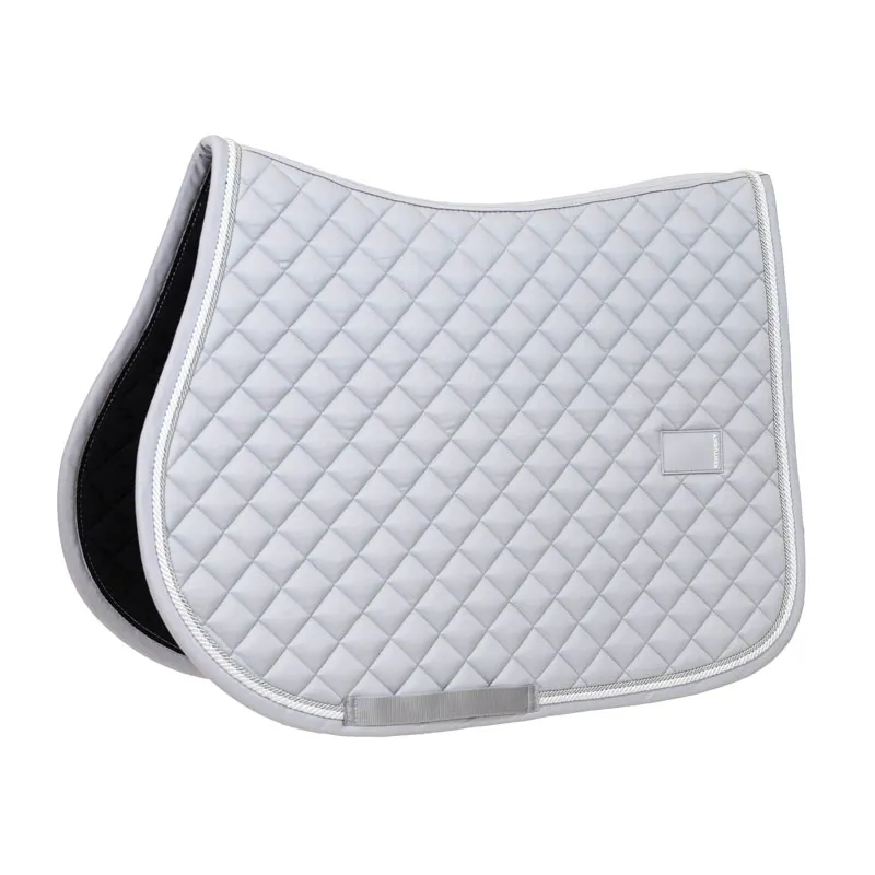 Kentucky Diamond Rope Show Jumping Saddle Pad - Grey