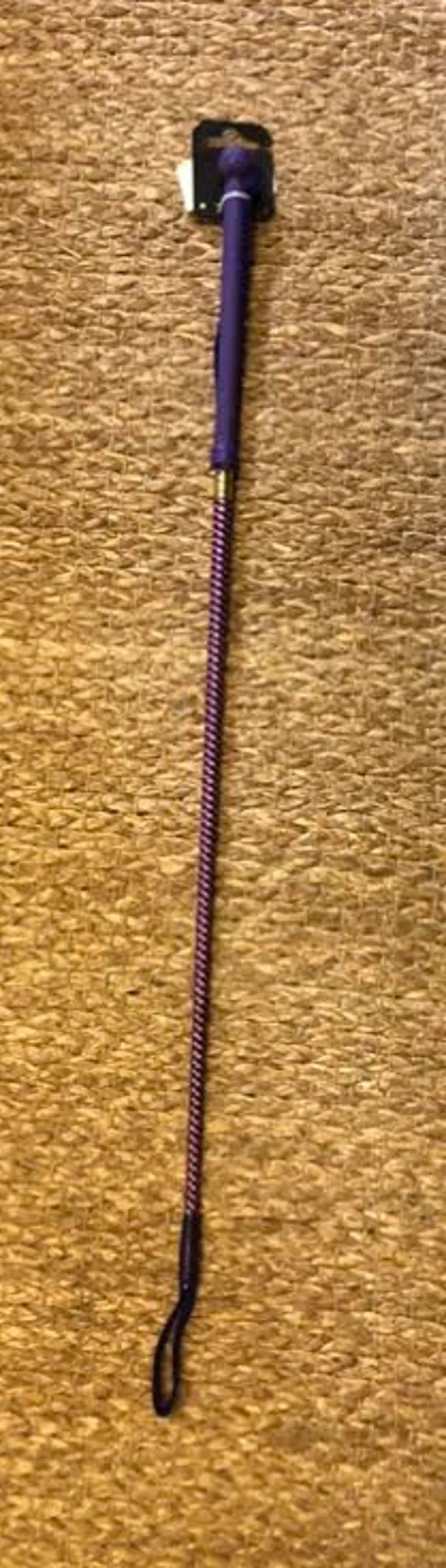Wessex Whips Short Whip Purple Cerise and Silver