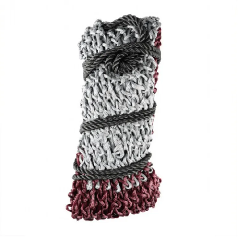 Hy Equestrian Slow Flow Haynet - Burgundy/Grey