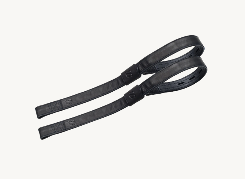 Bates Luxe Leather Webbers - Black-2