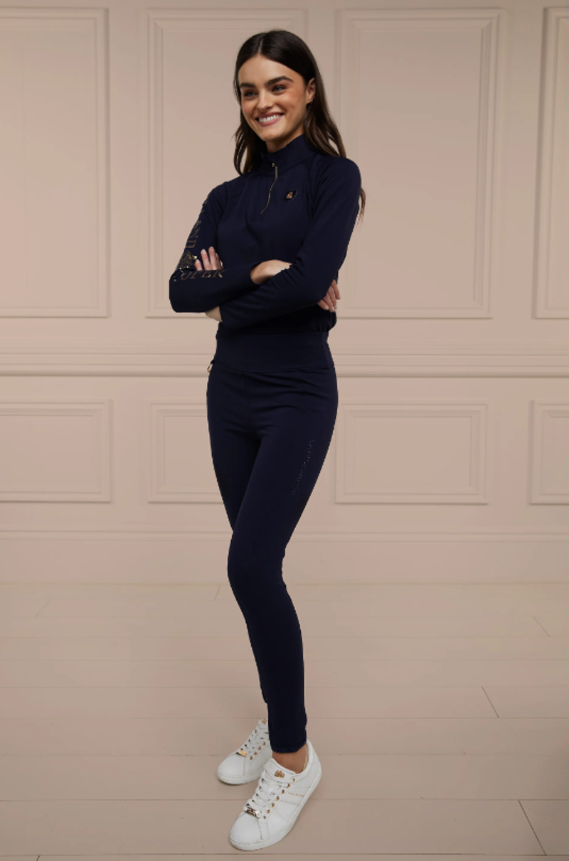 Holland Cooper Beauford Legging - Ink Navy-1