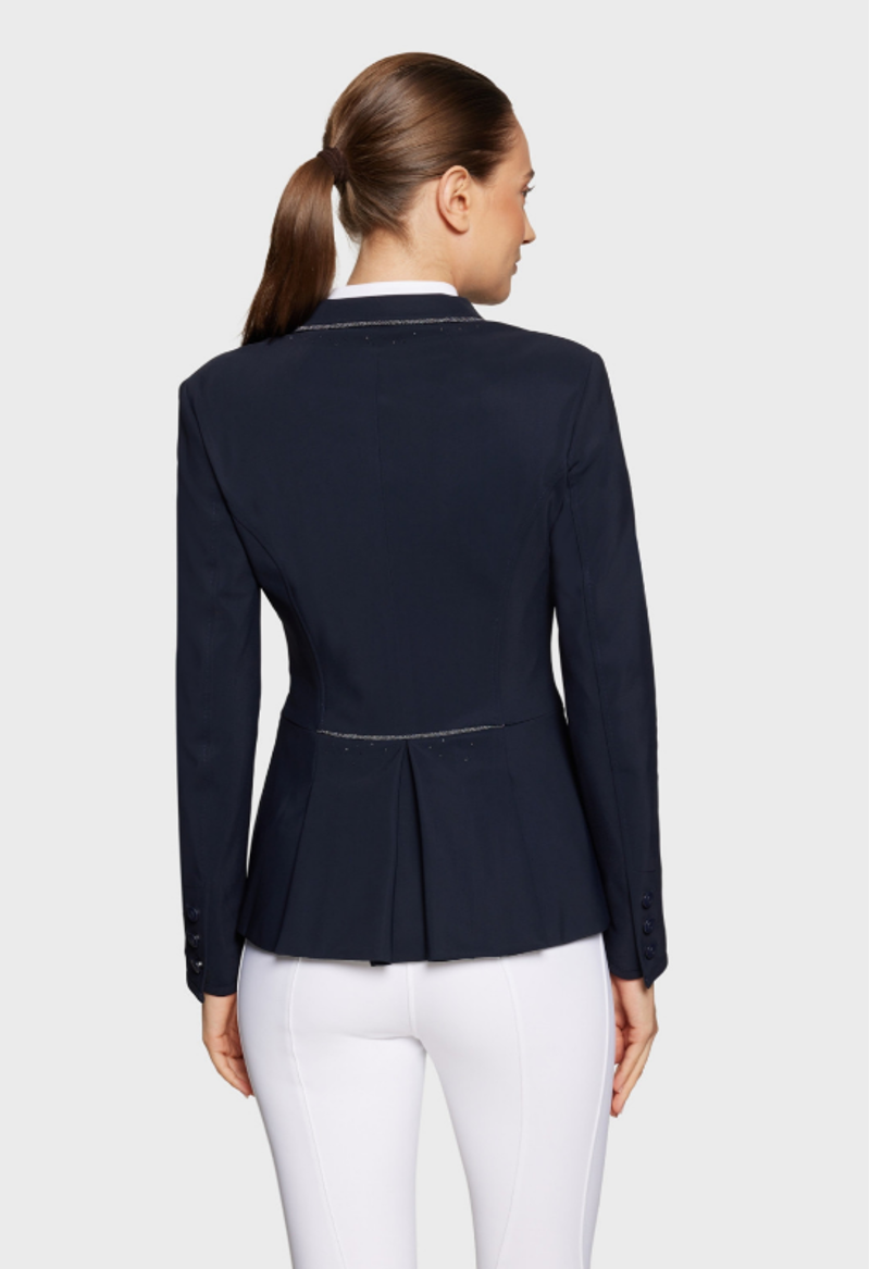 Samshield Victorine Crystal Fabric Jacket - Navy-1
