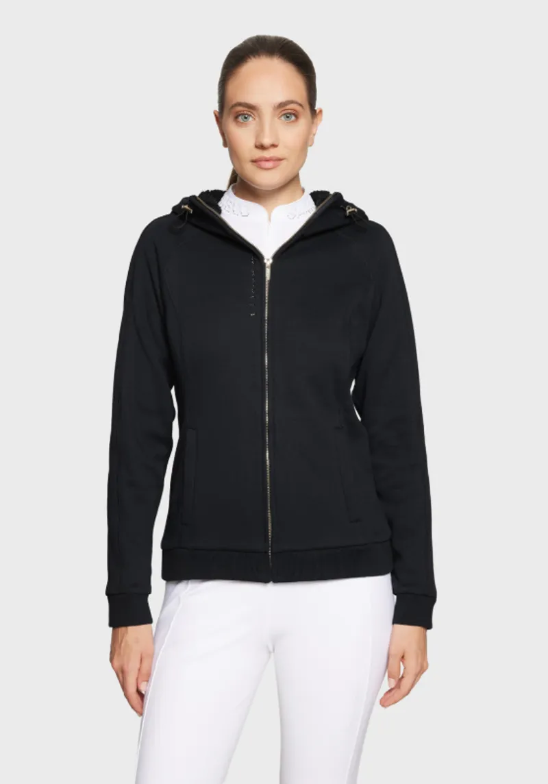 Samshield Ivy Full Zipper Sweat-Shirt - Black Metal Eclipse