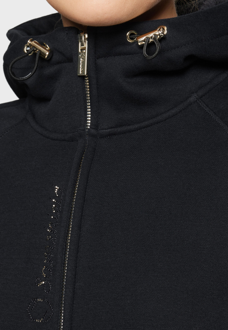 Samshield Ivy Full Zipper Sweat-Shirt - Black Metal Eclipse-2