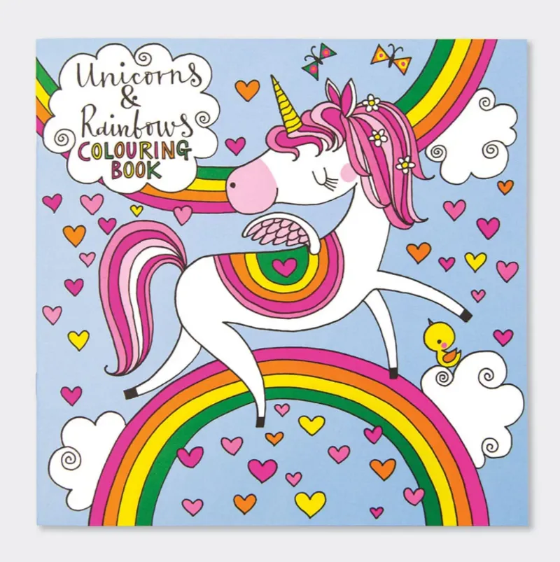 Rachel Ellen Unicorns and Rainbows Colouring Book-3