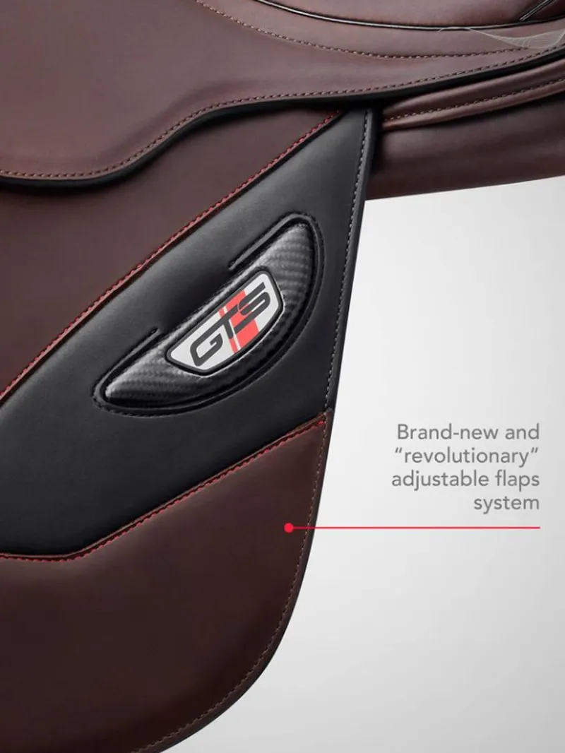 Erreplus GTS WR JV Jump Saddle - Dark Brown 17inch-2