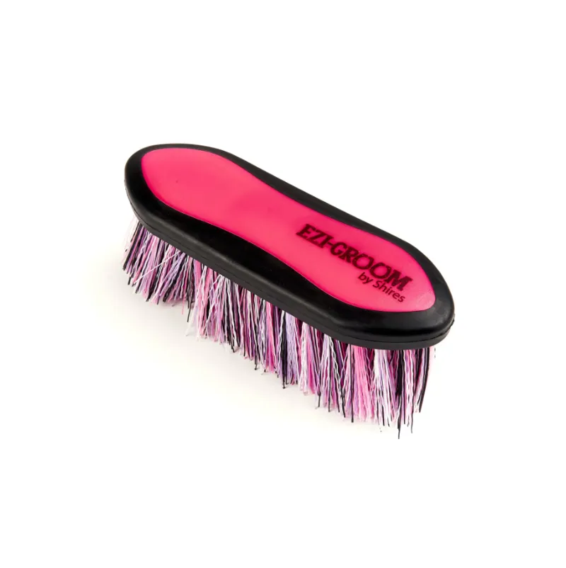 EZI-GROOM Grip Dandy Brush Small - Bright Pink