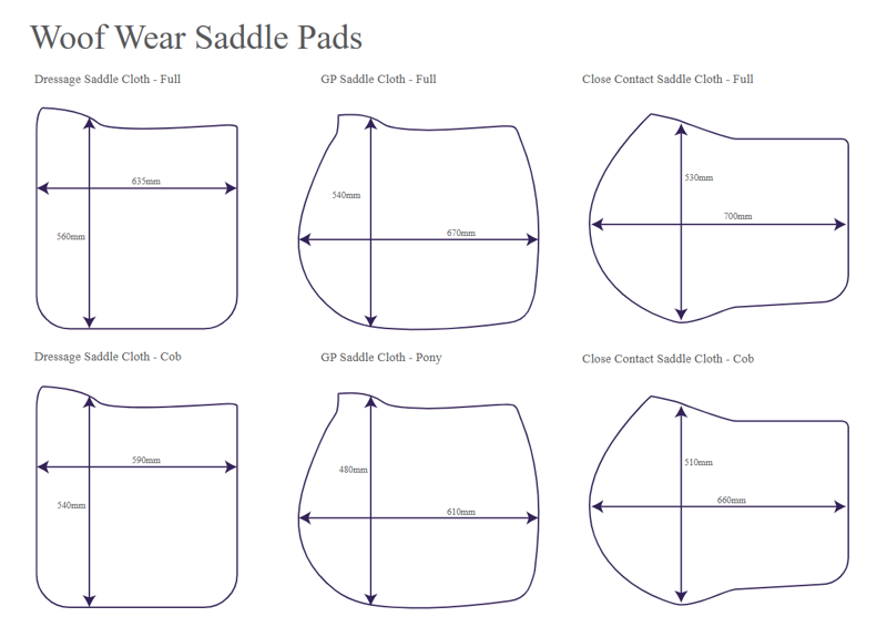 Woof Wear Herringbone CC Pad - Navy-4