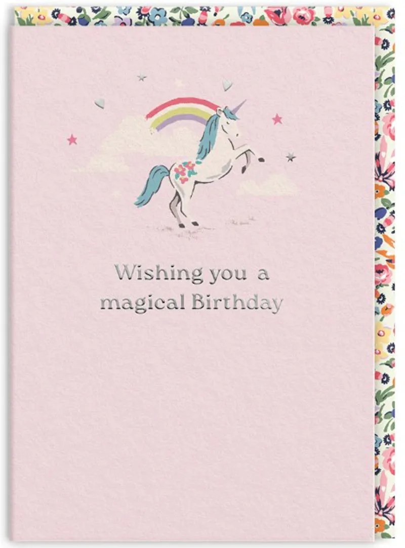 Unicorn Magic Greeting Card