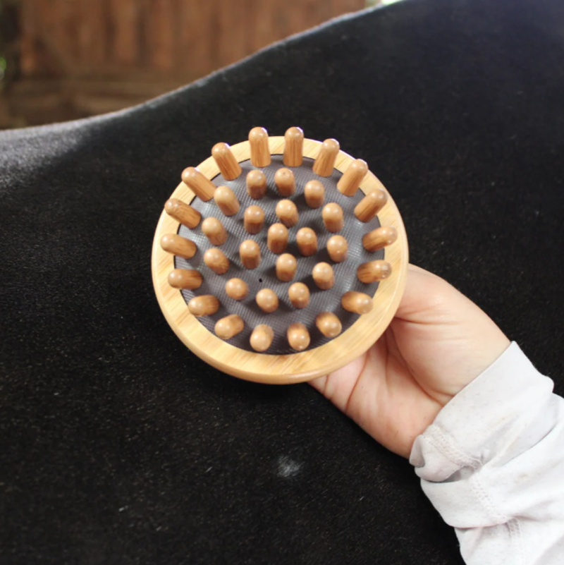Smart Grooming Natural Brush - Massage Brush-4