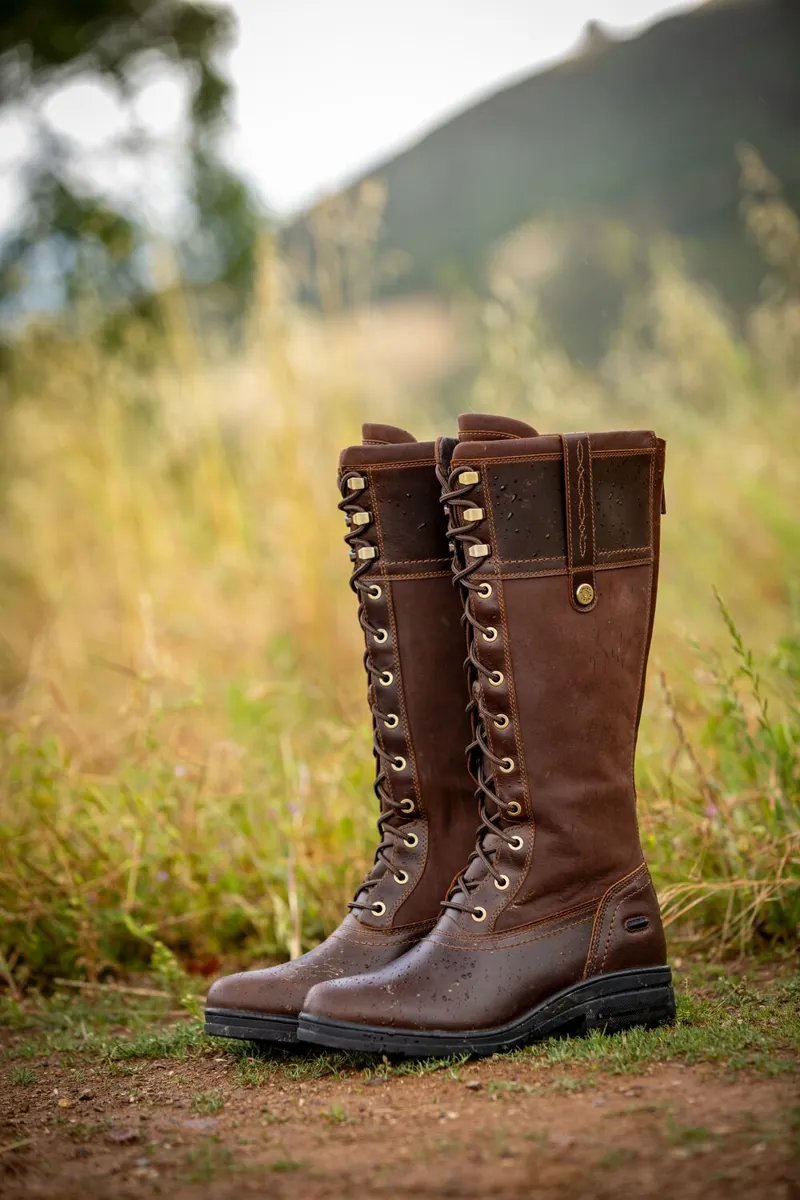 Ariat Womens Wythburn Waterproof Boot - Tabacco Brown-10