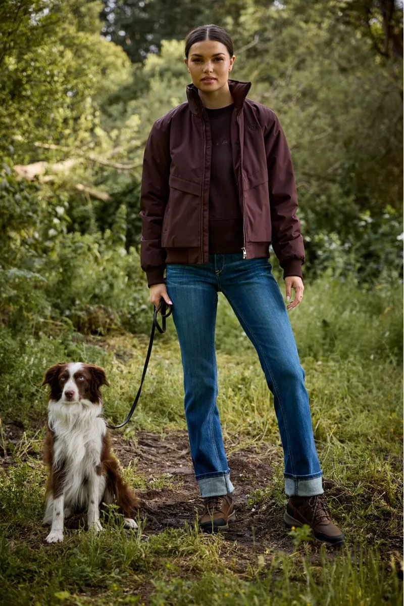 Ariat Womens  Stable 2.0 Insulated Jacket - Chocolate Plum-6