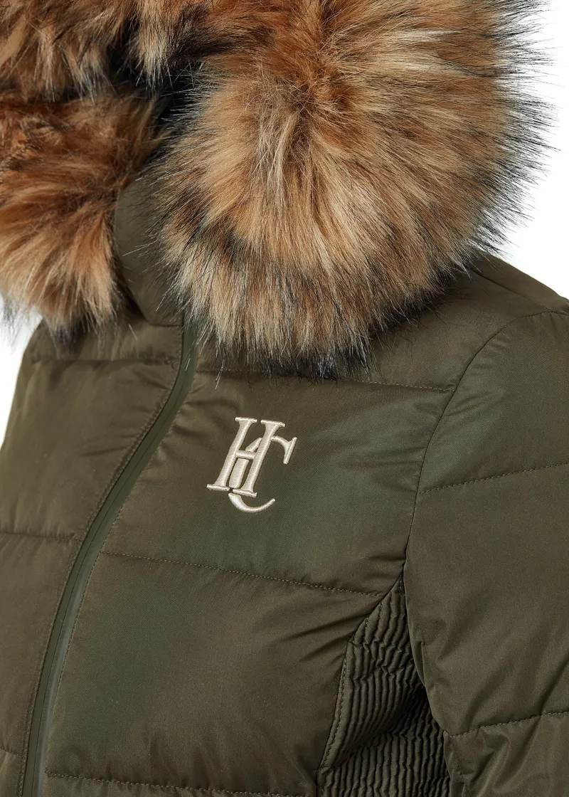 Holland Cooper Team Padded Coat - Khaki-3