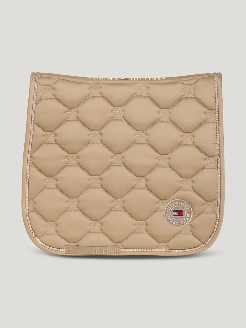 Tommy Hilfiger Liberty Dressage Saddle Pad - Taupe Large