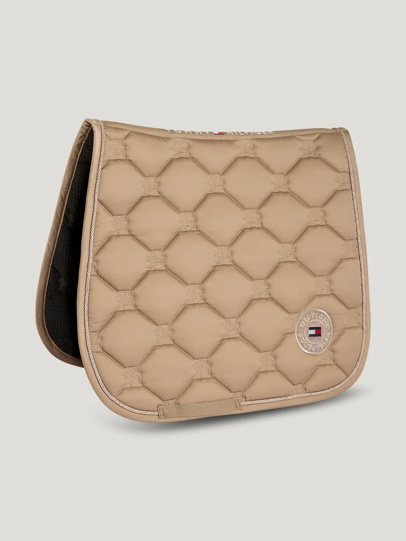 Tommy Hilfiger Liberty Dressage Saddle Pad - Taupe Large-1