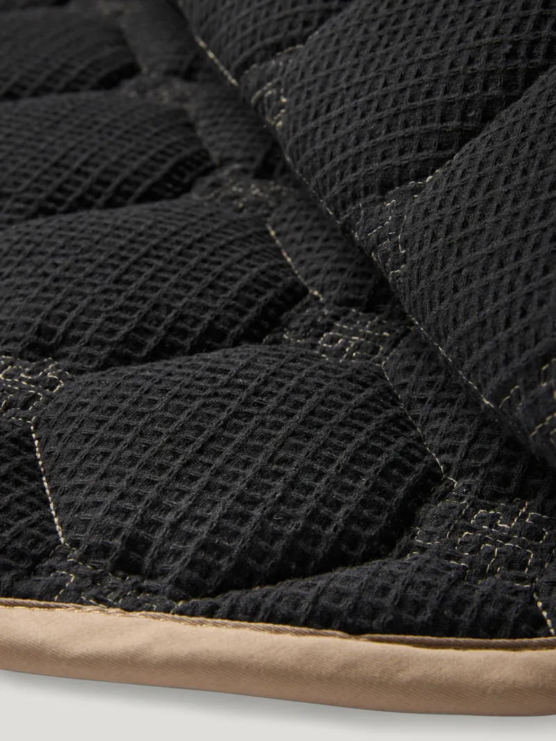 Tommy Hilfiger Liberty Dressage Saddle Pad - Taupe Large-3