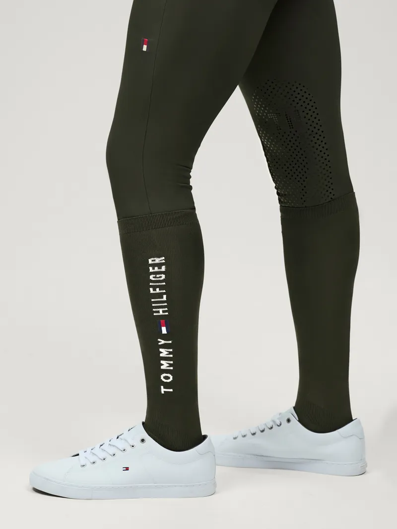 Tommy Hilfiger Clifton Riding Socks - Pine-1