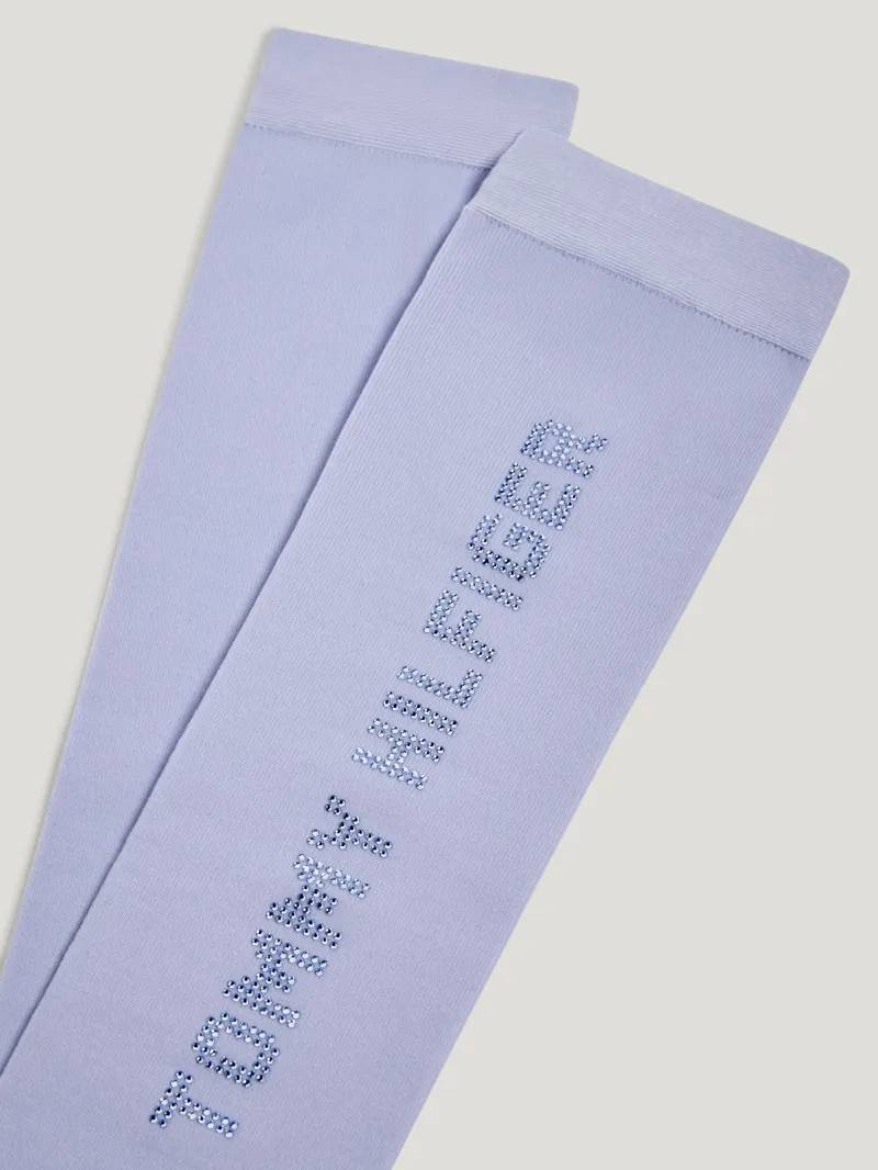 Tommy Hilfiger Fontana Rhinestone Socks - Sweet Blue 39/42-1