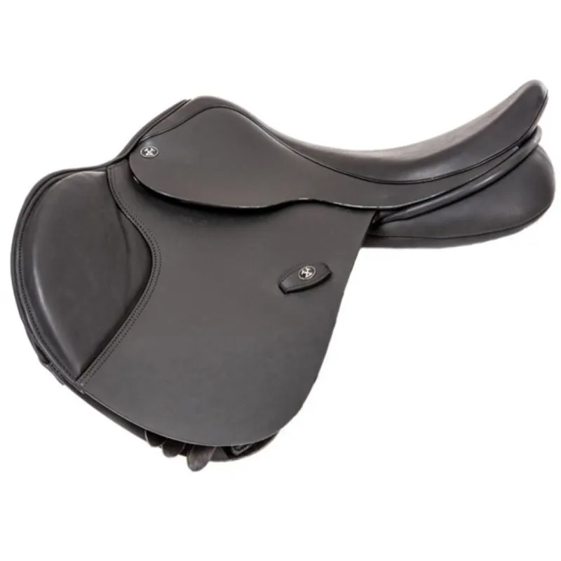 Ideal T and T - Twinflap Jump Saddle - Brown