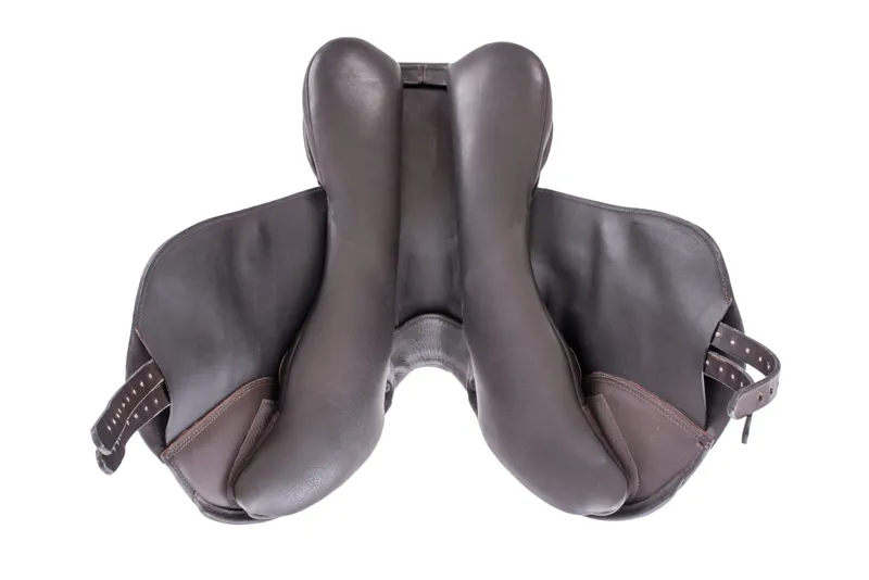 Ideal Technical and Traditional Monoflap Jump Saddle Brown 16.5-1