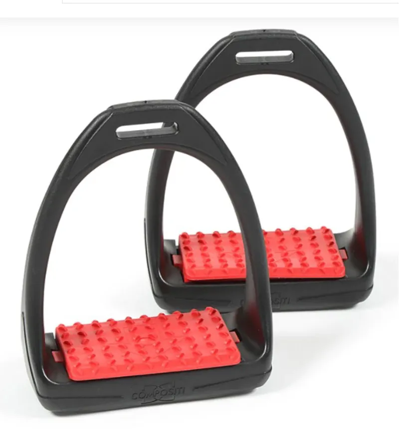 Compositi Reflex Stirrups Red one size