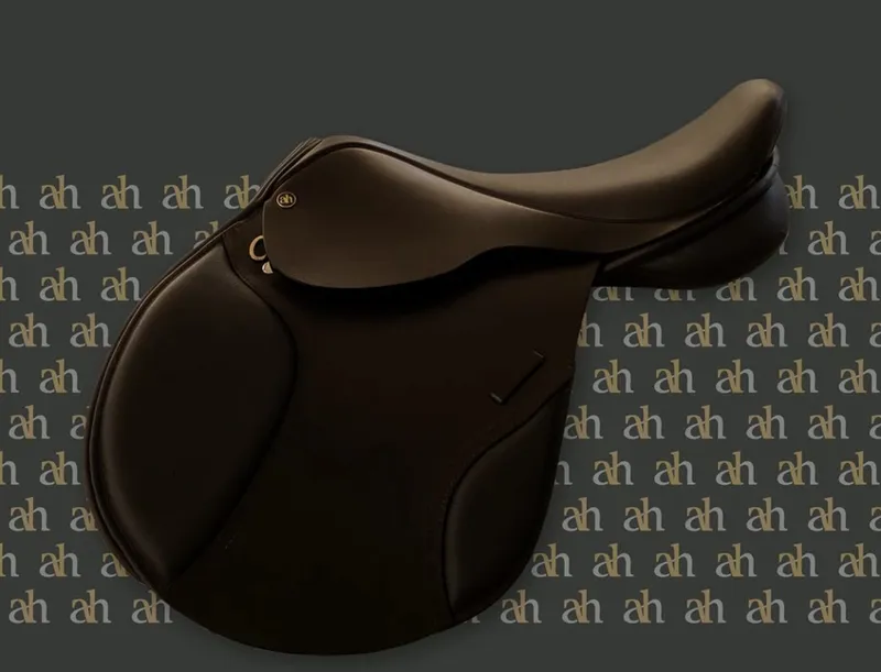 Andrea Hicks Harrier Jumping Saddle Brown