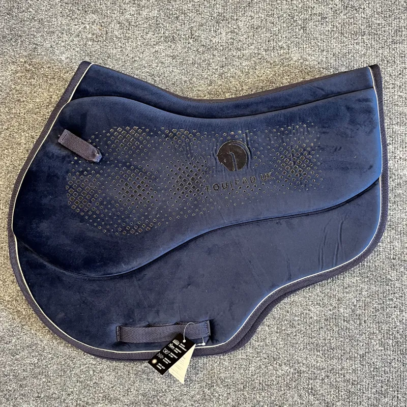 Equipad Opulence Jump Saddle Pad - Navy