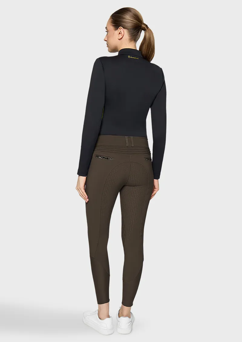 Samshield Clara Full Grip Breeches - Mocha-1