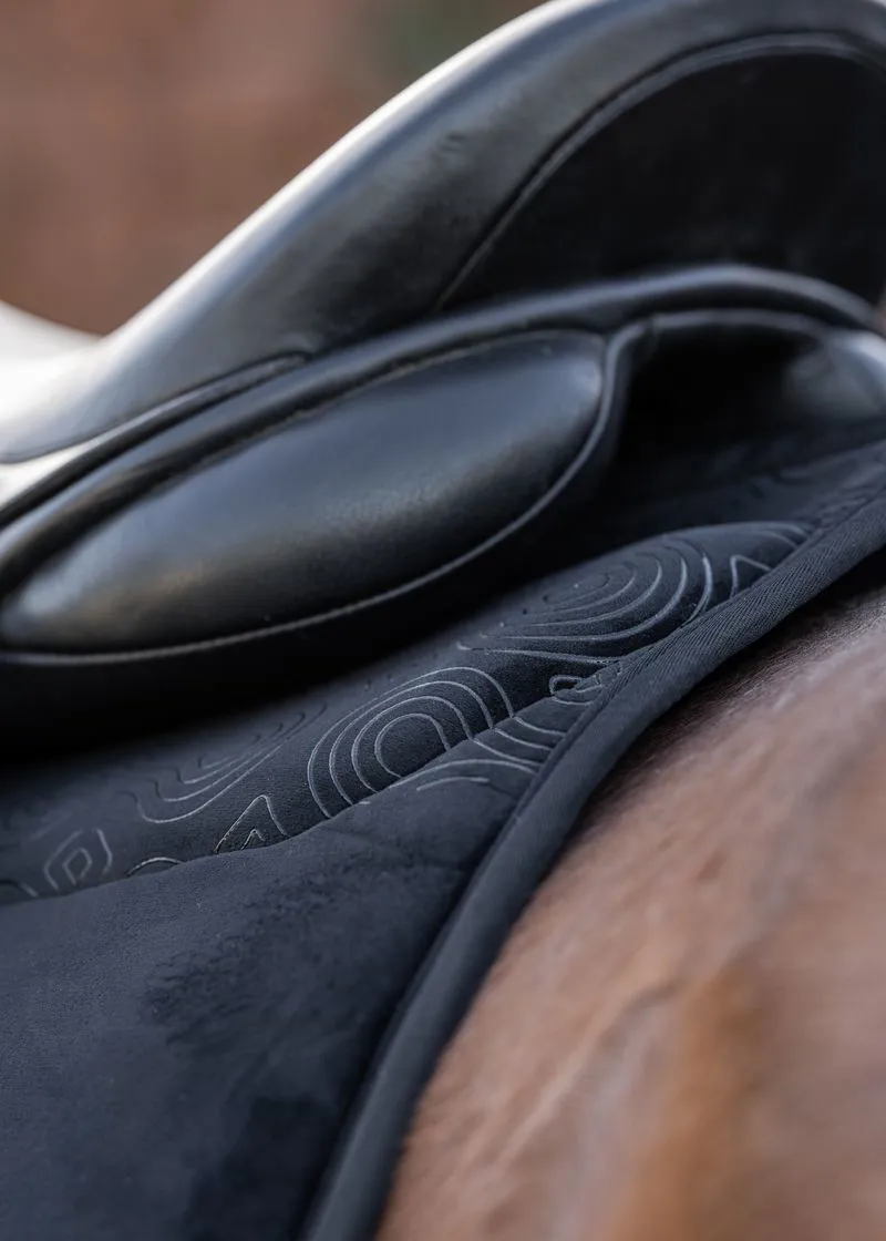 Woof Elite Comfort Plus Saddle Pad Dressage - Black-1