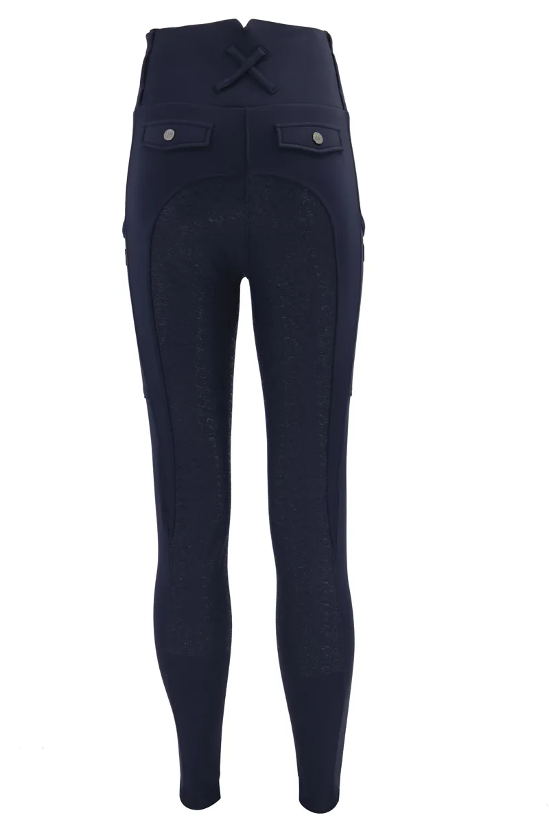 Woof Vision Riding Tights Navy-3