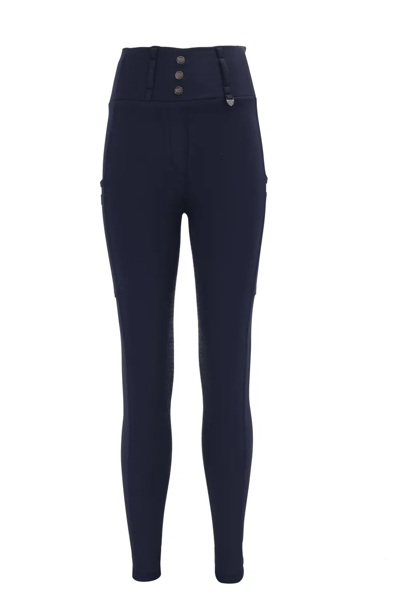 Woof Vision Riding Tights Navy-2