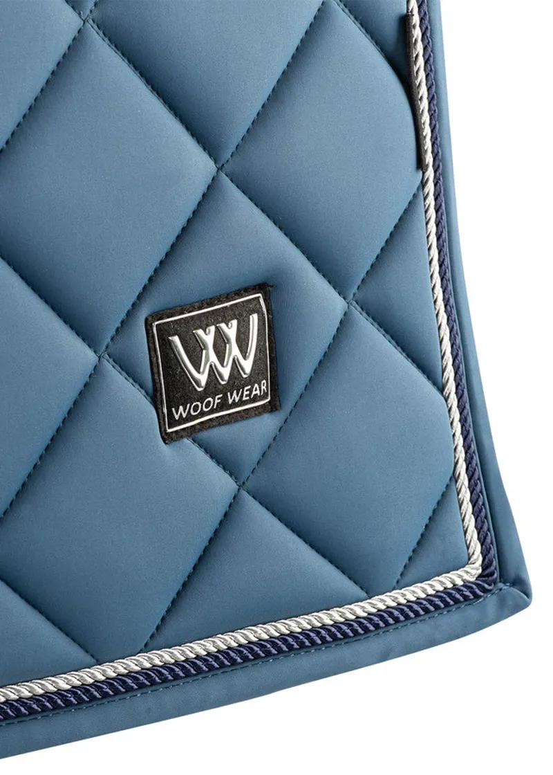 Woof Wear Vision Aura Saddle Pad DR - Petrol Blue-2