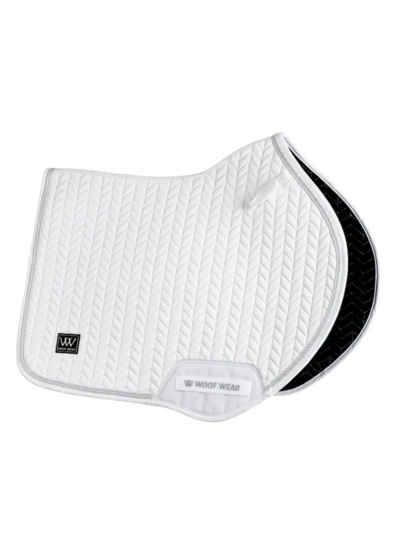 Woof Wear Herringbone CC Pad - White-1