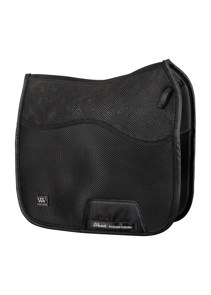Woof Wear Ivent Dressage Saddle Pad - Black-2
