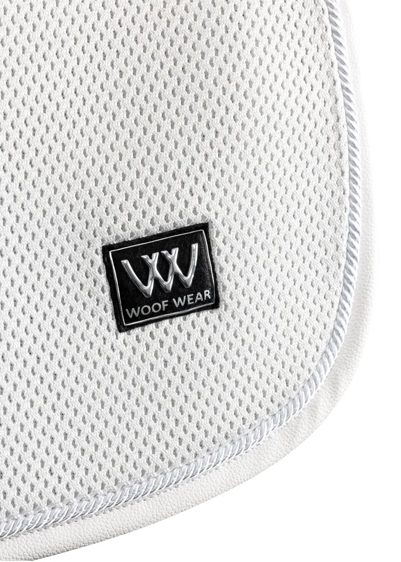 Woof Wear Ivent CC Saddle Pad - White-3
