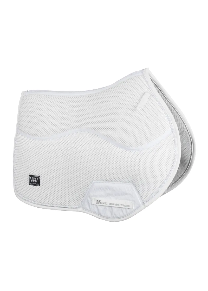 Woof Wear Ivent CC Saddle Pad - White-2