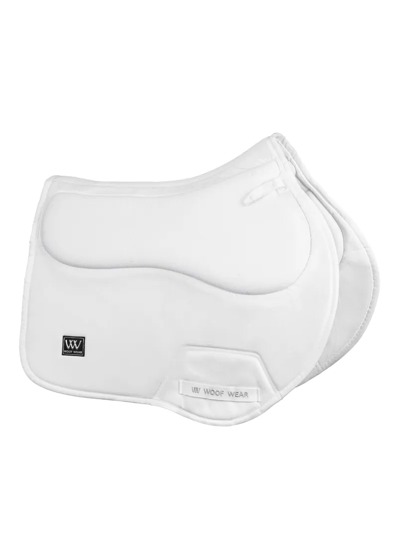 Woof Elite Comfort Plus Saddle Pad CC - White-2