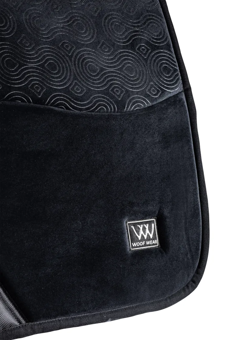 Woof Elite Comfort Saddle Pad CC - Black FS-2