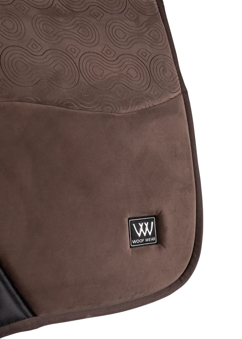 Woof Elite Comfort Plus Saddle Pad CC Chocolate Full Size-2
