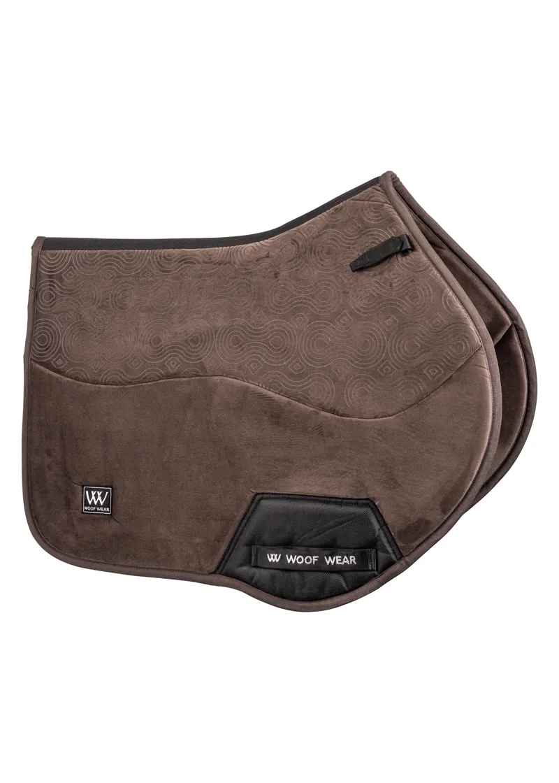 Woof Elite Comfort Plus Saddle Pad CC Chocolate Full Size-1