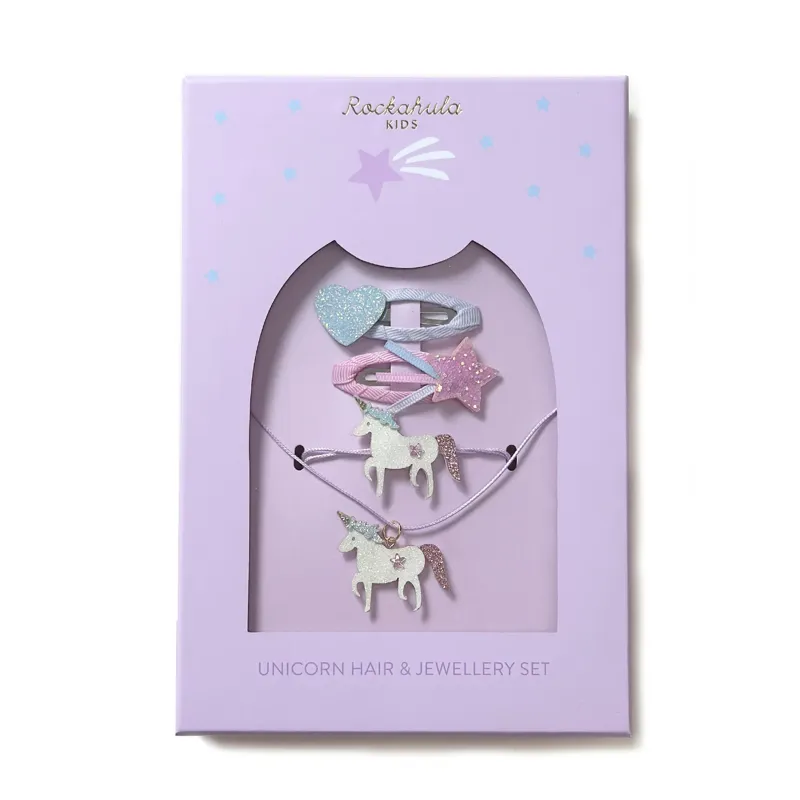 Rockahula Kids - Unicorn Hair and Jewellery Set-1