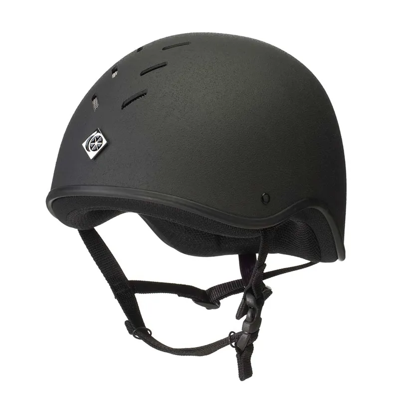 Charles Owen Young Riders Jockey Black